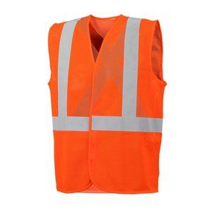 Large Orange Traffic Safety Vest